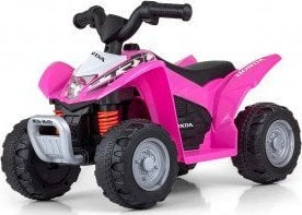 Quad elektrik lodër Honda TRX 250X, me bateri, për fëmijë, rozë