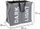 Kosh rrobash Wenko Laundry Collector Duo, 120 L, me dy ndarje, gri