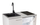 Kuzhinë kompakte Minikitchen SMK-02, pianurë me induksion, frigorifer i integruar, e bardhë