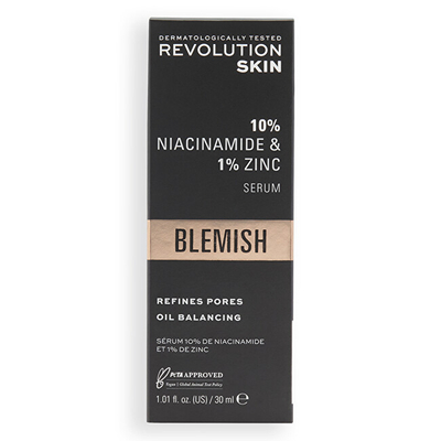 Serum për lëkurë Revolution Skincare Blemish and Pore Refining, 30 ml