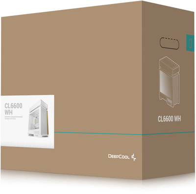 Kuti kompjuteri Deepcool CL6600, Mid Tower, AiO 360mm, e bardhë