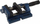 Mengene për makinë shpuse Airpress 125mm, 5", metal, blu