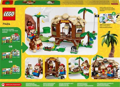 Set LEGO® Super Mario™ 71424 Donkey Kong's Tree House - Expansion, 555 pjesë