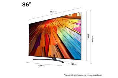 Televizor LG 86UT81003LA, 86”, 4K Ultra HD, i zi