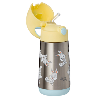 Shishe termike për fëmijë b.box Looney Tunes, me pipëz, 350ml, inox, shumëngjyrëshe