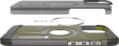 Mbrojtëse telefoni Spigen Tough Armor AI MagFit, kompatibile MagSafe, e zezë