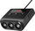 Ndarës prize makine PLS42, 3x 12V, 4x USB me voltmetër, i zi
