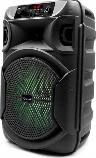 Звучник SQUEAK SQ1006, пренослив, безжичен, црн