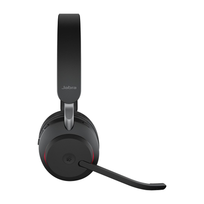 Kufje Bluetooth Jabra Evolve2 65 Stereo, USB-A, për MS Teams, ngjyrë e zezë