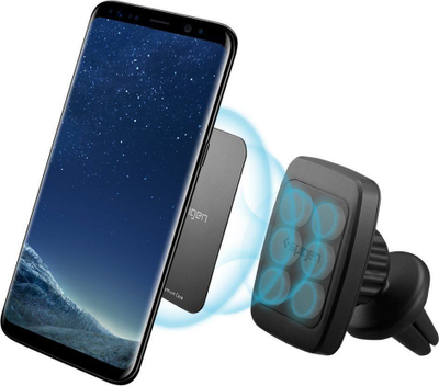 Mbajtës magnetik për veturë Spigen H12 000CD20115, e zezë