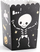 Kuti kokoshkash PartyDeco BOO, Halloween, 7x7x12.5cm, të zeza