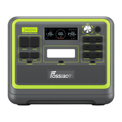 FOSSIBOT F2400 2400W Stacion Karikimi (I gjelbër)