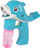 Lodër makinë flluskash Dr. Bubble Dolphin, 17x18x6cm, me 2 shishe, blu