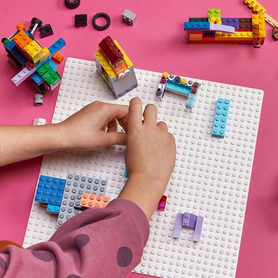 Pad ndërtimi LEGO® Classic 11026, 1 copë, i bardhë