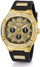 Orë dore për meshkuj Guess Duke GW0641G2, e artë/zezë