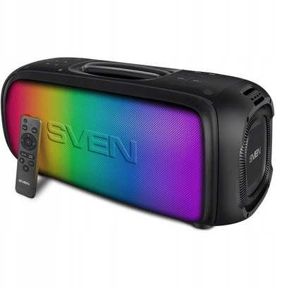 Boxë Sven PS-860, 100W, Bluetooth, drita RGB, e zezë