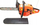 Sharrë motorike John Gardener 4500, 18", 2.3 kW, portokalli