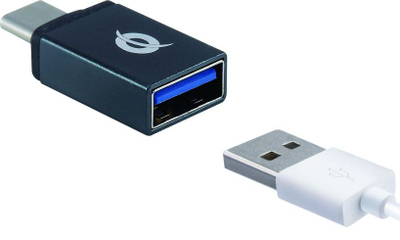 Përshtatës USB Conceptronic DONN04G, USB C në USB, OTG, gri