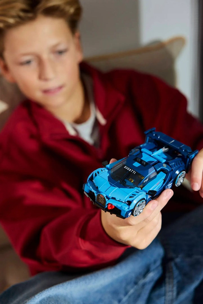 Set lodër LEGO Speed Champions Bugatti Vision Gran Turismo 77253, 9+, shumëngjyrësh