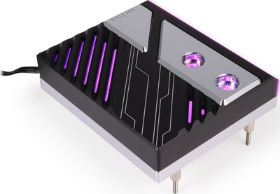 Bllok uji CPU Alphacool Apex 1 për AMD AM5, me ARGB, i zi