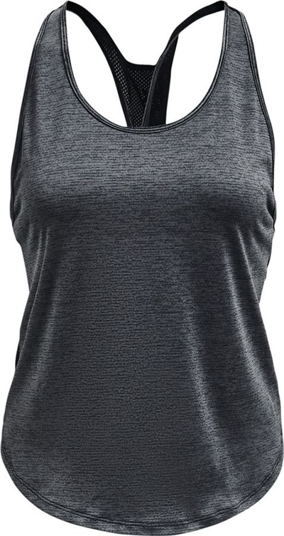 Bluzë sportive Under Armour Tech Vent për goca, madhësia M, gri