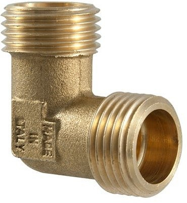 Фитинг аголен TDM Brass ELBOW, 1/2" F/F, од месинг