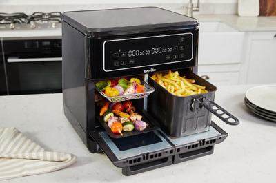 Frytëz pa vaj Breville VDF130X, 11L, 2400W, e zezë