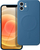 Футрола силиконска Mag Cover за iPhone 12, MagSafe, сина