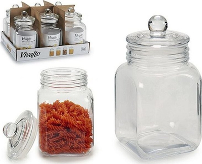 Shishe qelqi Vivalto, 1.2L, 11 x 20 x 11 cm, transparente