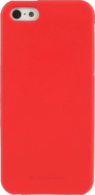 Futrollë telefoni Mercury Soft, TPU, për iPhone, e kuqe