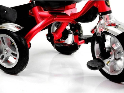 Трицикло Leantoys PRO500, за деца, црвена боја