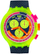 Orë dore SWATCH Neon To The Max SB06J100, shumëngjyrëshe