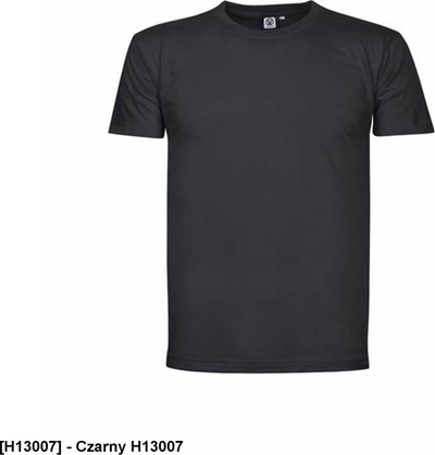 Bluzë T shirt LIMA, 100% pambuk 160 g/m², L, e zezë