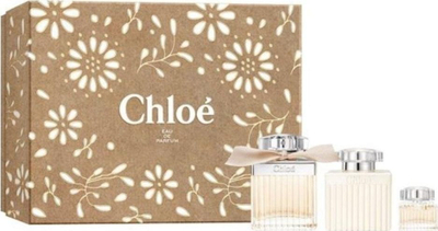 Set parfum Chloe Eau de Parfum, 75 ml, krem trupi 100 ml, mini 5 ml