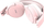 Kufje Bluetooth Streetz BT210 on-ear, wireless, me mikrofon, rozë