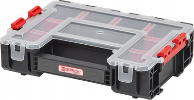 Organizues veglash Qbrick Regular 300, sistem modular, plastik, i kuq