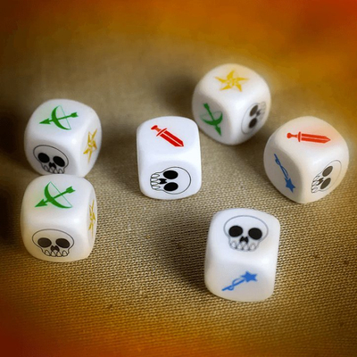 Loja shoqërore Trefl Lord of Bones, dungeon crawler, për 2 deri 4 lojtarë