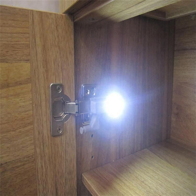 Lampë LED për dollapë pa markë, 3 LED, automatike, gri