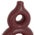 Vazo dekorative tavoline Fiorin HM4666.03S, terrakote, 21×7.5×31 cm, bordeaux