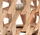 Fener dekorativ PROGARDEN Wooden Candle Lantern KO-435103010, 47 cm, dru, ngjyrë natyrale