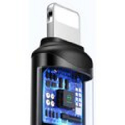 Përshtatës Mcdodo USB-C - Lightning, ngjyrë e zezë