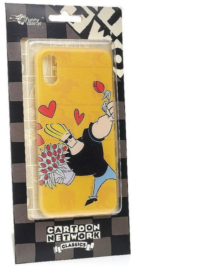 Maskë silikoni për telefon Cartoon Network Johnny Bravo për Apple iPhone 7 Plus 8 Plus, e butë, transparente