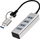 HUB USB LogiLink UA0455, 4 porta, USB 3.2 Gen 1, argjendtë