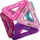 Set lodër magnetike Magformers Inspire 14, 14 copë, 3+, shumëngjyrësh