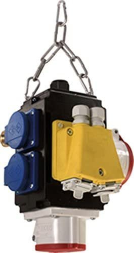 Bllok energjie i varur Bachmann Power Cube 349.310, 4x prizë me tokëzim, 1x lidhje CEE, me ngjyra të ndryshme