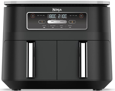 Фритеза на воздух Ninja Foodi AF200EU, 7.6L, 4 во 1, црна