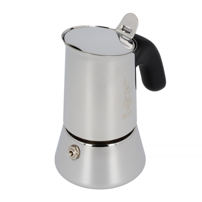 Perkolator Bialetti New Venus Induction, 90 ml, çelik inox, argjend