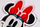 Dekor LED Yellowpop Disney Minnie Printed Face, neon, multicolor