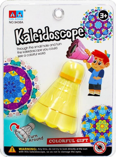 Lodër kaleidoskop MEGA CREATIVE Shuttlecock, optike për kalamoj 3+, shumëngjyrëshe