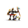 Lodër ndërtimi LEGO NINJAGO 71854 Cole’s Mission Mech, 364 pjesë, për kalamaj 7+